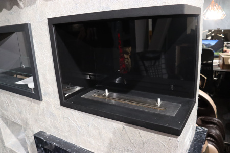 Угловой встраиваемый биокамин Firezo L'angolo Sinistro 1800