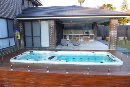 Плавательный спа бассейн Vortex Spas Hydrozone PRO